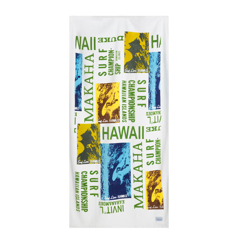 Surf Contest Hawaii Towel - Surf Line Hawaii