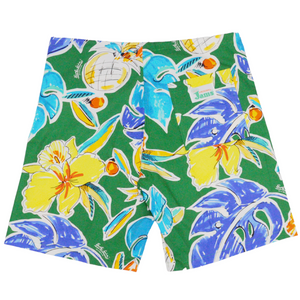 Original Jams Shorts - Pineapple Hibiscus Green