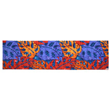 Surf Line Reversible Table Runner - Purple Leaves